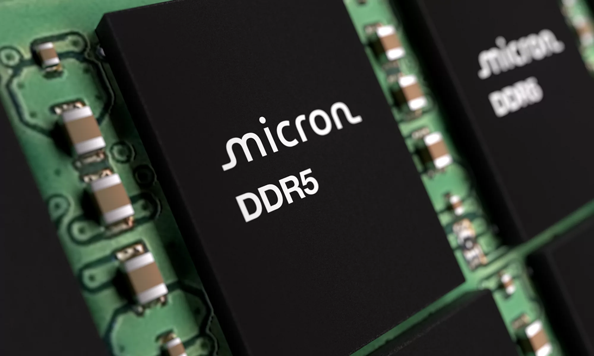 嵌入美光 RDIMM 的 DDR5 元件